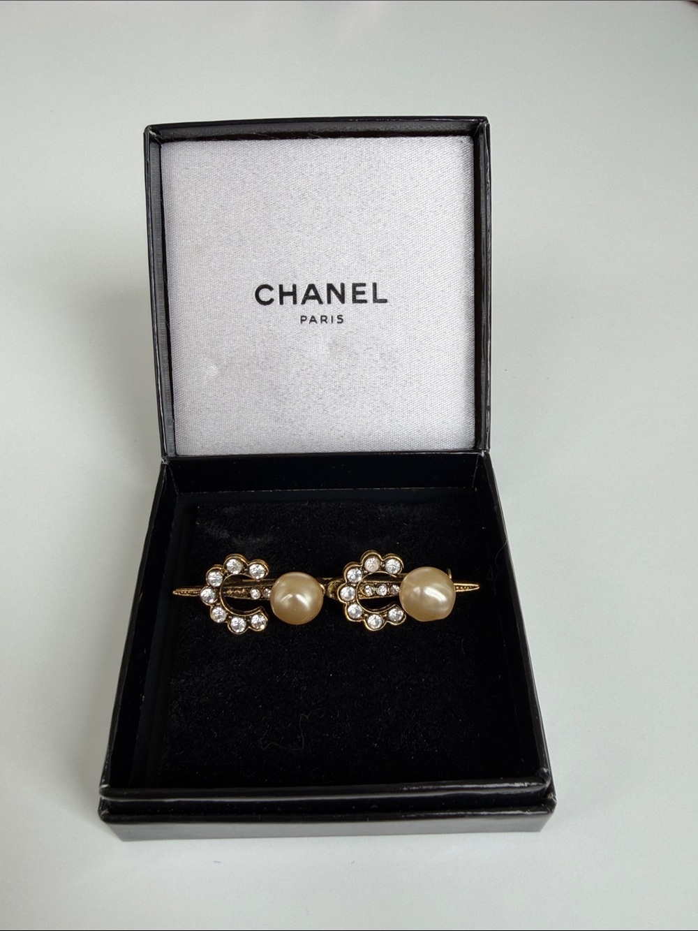 CHANEL 1984 Karl Lagerfeld COCO Pin Brooch